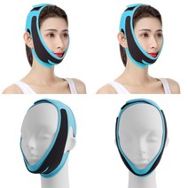 마트498 이중 리프팅밴드 블루 뷰티용품 가정용리프팅 얼굴윤곽 미용기기 피부관리용품 안면마사지