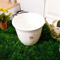 웰빙 라인원화분 5호 분갈이화분 꽃화분 실내화분, 1개