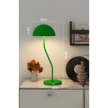 헤이즈스튜디오 장스탠드 이케아 머쉬룸 루이스폴센 활장 플로어스탠드, 그린 단스탠드 12W 3색조명