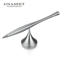 무중력펜 데스크 인테리어 시그니처 볼펜 금속 사무실 우주 고급 선물 nini, 0.7MM, A.짙은 회색