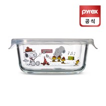 코렐 파이렉스 스누피 저장용기 정사각 510ml, 단품