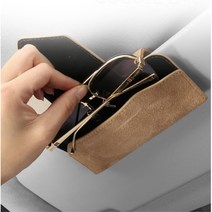 차량용 썬바이저 안경 썬글라스 걸이 클립 거치대 더뉴카니발 k7 레이 k5 스타렉스 홀더 아반떼AD NX4 YF소나타 그랜져IG 베라크루즈 올뉴쏘렌토 베뉴, 1개, 레드