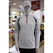 루이까스텔 골프의류 2022 가을 겨울 상품 남성 편한 배색 포인트 반집업 티셔츠