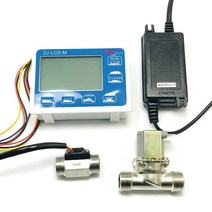 Flow Meters 유량 계 정량 컨트롤러 ZJ LCD M 미터 물 액체 측정 용