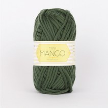 [슬로우플로우] 미니망고 100g MINI MANGO [목도리 모자 털실 루피망고st], 17 포레스트