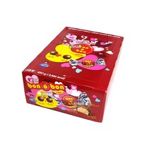 제이제이몰JJ 본오본 SUAVE 밀크 초콜릿 1박스 30개 파티 행사 간식 주전부리 크런치 땅콩 크림 과자 선물 발렌타인