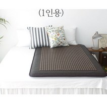 한일메디칼 영양칠보석 수맥차단 싱글매트 건강 온열 돌 원석 원적외선 전기메트 보료 고급 전자파없는