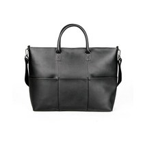 (즉시출고)NATIONAL PUBLICITY STOCKTON HQ 가죽 크로스 토트백 TOTE_BLACK