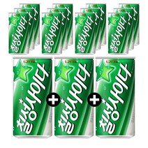 롯데칠성음료 칠성사이다, 18캔, 190ml