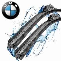 와이퍼 세트 BMW M3 320i 320D 330i 실리콘 무관절 와이퍼, E30 1982부터1992:500+500젠더A