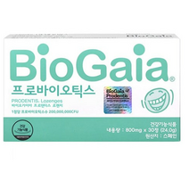 바이오가이아 구강유산균 프로덴티스 로젠지 30정, 9개