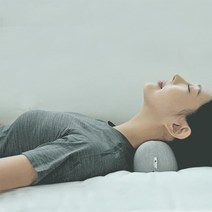 만능쿠션 일자목 거북목 머리 승모근 발목 복부 경추 베개 오십견 마사지기 안마기, 그레이