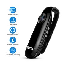 BOBLOV IDV007 휴대용 바디캠, 카메라+32GB