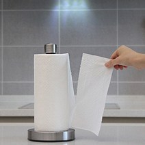 한손으로 뜯는 키친타올 걸이 홀더 스테인레스 부착형, 1개