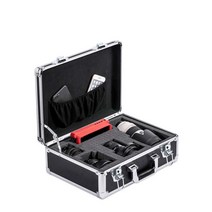 알루미늄 가방 하드 케이스 카메라가방 방수 명품장비, (초소형 블랙) 33x24x12cm