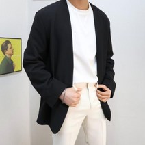 네스티나이스 남자 봄 노카라 블레이져 자켓