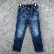아메리칸 이글 청바지 남성 28X30 블루 데님 에어 플렉스 오리지널 스트레이트 진 데님