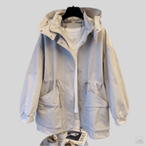 아노락바람막이 간절기 윈드브레이커 하이넥 우븐 패커블 운동복