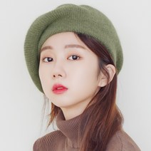 팸드님 앙고라 베레모 니트 화가모자 겨울 빵모자