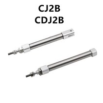 CJ2B SMC 타입 미니 스테인레스 스틸 공압 실린더 복동 소형 싱글 로드 에어, 12 70mm Stroke_03 CDJ2B10