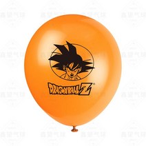 레터링풍선 티니핑 환갑 이벤트 풍선 꽃다발 일본 애니메이션 드래곤 볼 테마 아이 생일, 100개, 그림으로, 12인치