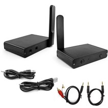 무선 영상 송수신기 hdmi 카메라 유튜버장비 디지털 오디오 트랜시버 어댑터 음악 3, 1개의 rx가 있는 1개의 tx, 없음