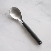 트라이앵글 서빙 스푼, 블랙, 1개