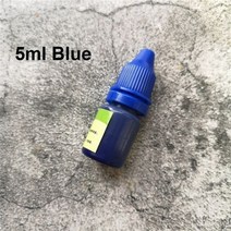 잡초매트 감광성 서명 스탬프 만화 이름 스크랩북 일기 카드 웨딩 장식, 5ml blue ink