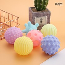위제트 강아지 삑삑이 장난감 공, 1개