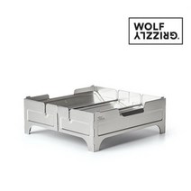 울프앤그리즐리 파이어 세이프 화로대 경량 화로대, 1개