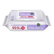 그린핑거 유아용품 소독티슈 캡형 50매, 22개