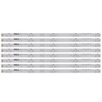 LED 백라이트 스트립 TCL 50 "TV 50FS3800 50FA3213 도시바 55L510U18 LVF500AU0T E4 4C-LB500T-YH2 5, 한개옵션0