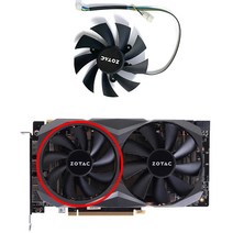 Geforce GTX 1080Ti 1070Ti 미니 100 GeForce RTX 1060 SUPER-8GD6 파괴 에디션 용 87Mm 2070 Mm GA92S2H GAA8S2U, [01] 1pcs