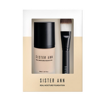 씨스터앤 리얼 모이스처 파운데이션 30ml + 파운데이션 브러쉬, 19호, 2개