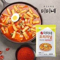 미미네 오리지널 국물떡볶이 5봉 MI, 미미네 미미네 오리지널 국물떡_단일상품