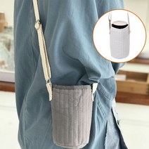 보온보냉 텀블러 보틀 에코백 파우치 가방 RD-10676, 그레이