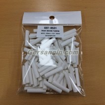 GST-8531 열수축튜브 Heat Shrink Tubing White-100pcs_Φ5.0×30mm, 100개