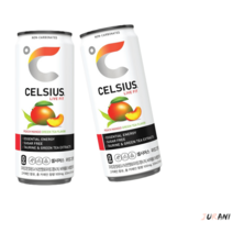 셀시어스 에너지드링크 음료수 오리지널 피치 망고 그린티 325ml 6개
