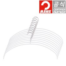 [마와] 독일 정품 옷걸이 이코노믹라이트 40PT 화이트 블라우스용 얇은가디건용 10개입, 상세 설명 참조, 상세 설명 참조