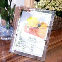 [베스트데코] 크리스탈 유리액자 (일반/더블), 크리스탈 유리액자(더블형)-소