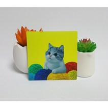 아크릴 미니액자 커스텀제작 개인 맞춤 주문제작, 미니액자로 제작(12x12cmx3mm))