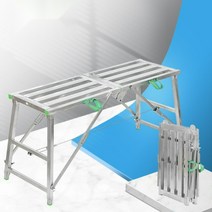 노점 매대 행사 이동식 접이식 판매대 스테인레스 스텐 접이식 야외 받침대 다용도 야외, 5튜브스툴표면40X140