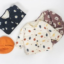 앨리스인 유아동 그래픽 패턴 깔깔이 패딩자켓 유아 누빔점퍼