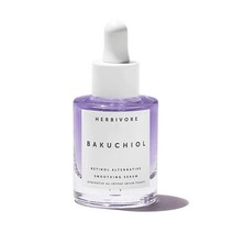 Herbivore Botanicals 바쿠치올 레티놀 얼터너티브 스무딩 세럼. 수분을 공급하고 잔과 의 외관을 감소시킵니다 (29.6 ml), 29.6ml