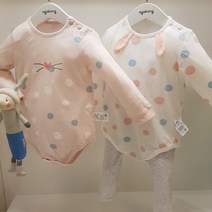 아가방 60% 봄 베이비페어! 한가격에 두개 1+1 이쁜거 많아서 이쁜 유아 맛집 아가방 바디슈트 롬퍼 상하세트! 우주복처럼 맨피부에 오키 무형광 바디수트 신생아 캡추