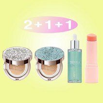[1+1+1+1] [쿠션15g+쿠션15g+앰플50ml+멀티밤10g] 스타일71 트윙클라 미스트[건성피부추천] 풀[복합피부추천] 커버쿠션 트윙클라 앰플 멀티밤, 1개, 실버글리터21호+아쿠아마린21호(건성)+앰플+멀티밤