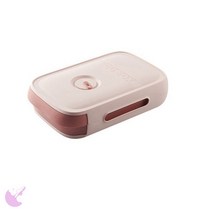 WBBOOMING 계란 서랍 보관함 대용량 3단 에그 트레이, Pink, 1개
