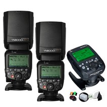 YONGNUO 스피드 라이트 YN600EX-RT II GN60 TTL 2.4G 무선 HSS 1/8000s 마스터 플래시 Dslr 카메라 Canon 600EX-RT ST-E3-RT, 2pcs add YN-E3-RT II