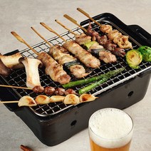 하코야 닭모둠꼬치구이 350g 닭꼬치 꼬치 안주 술안주 야식 순살, 하코야 닭모둠꼬치구이 350g 닭