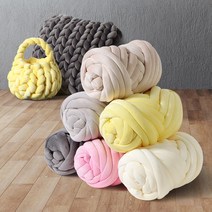 루피망고실 500g 자이언트얀 벨벳 핑거니팅 쟈이언트얀가방 털실, 리브리움 자이언트얀 500g 핑크